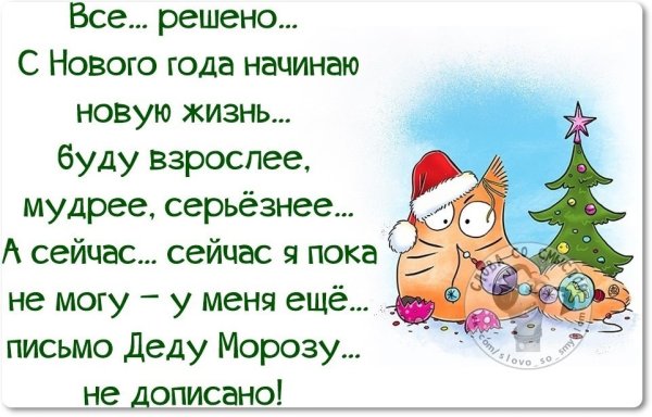 Анекдоты про новый год