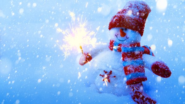 Зима новый год