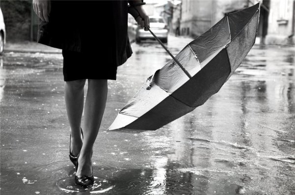 Грусть под дождем