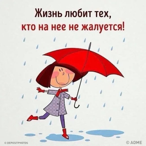 Жизнь любит тех кто на нее не жалуется