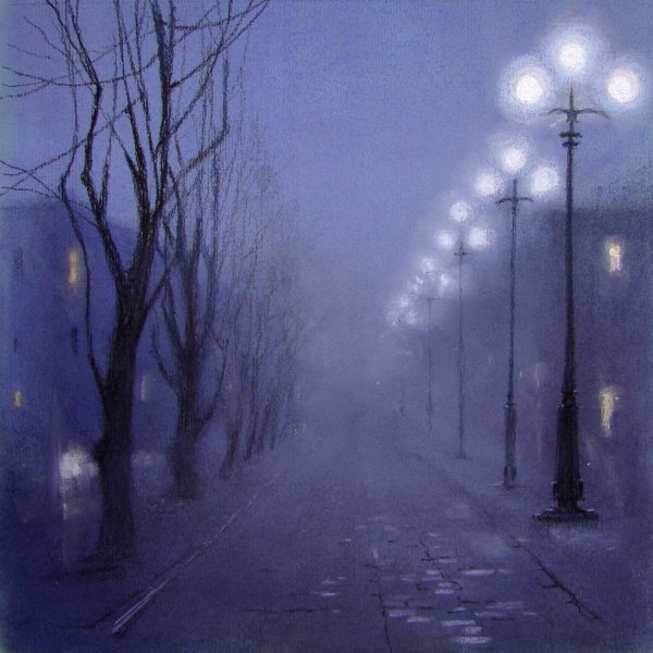 Художник Елена Юшина осень