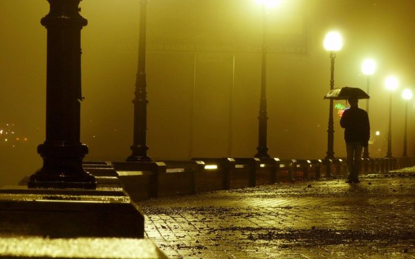 Вечерний город