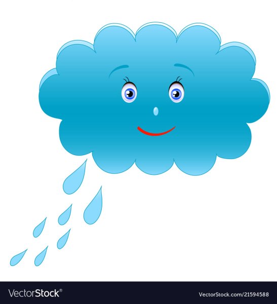 Тучка с лицом