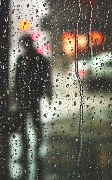 Оконное стекло в Дожде