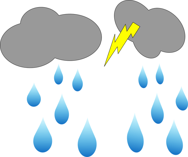 Тучка с дождиком картинки для детей