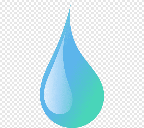 Слеза на прозрачном фоне