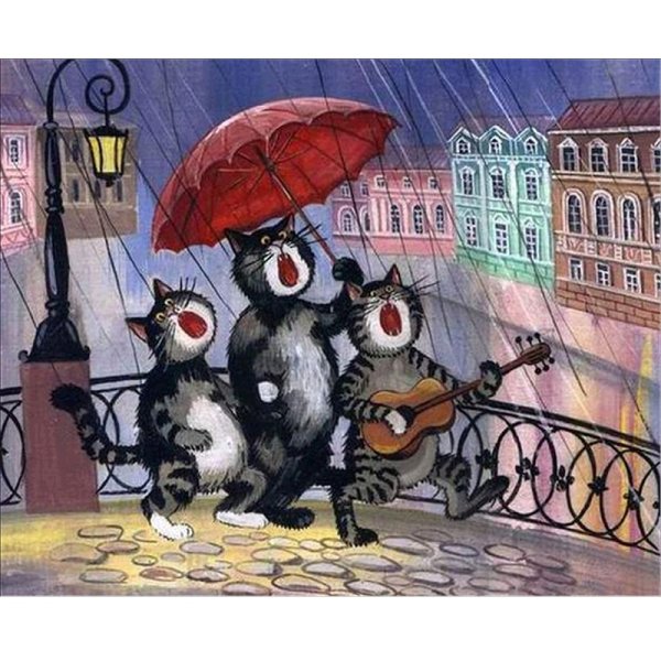 Поющие коты