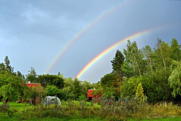Радуга после дождя