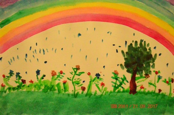 Радуга рисунок