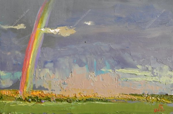Радуга в живописи импрессионистов