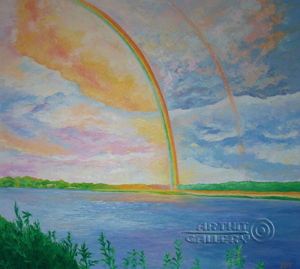 Радуга на грозовом небе 2 класс