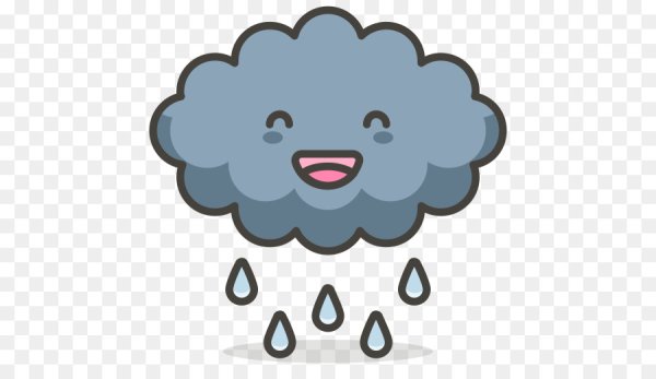 Тучка улыбается