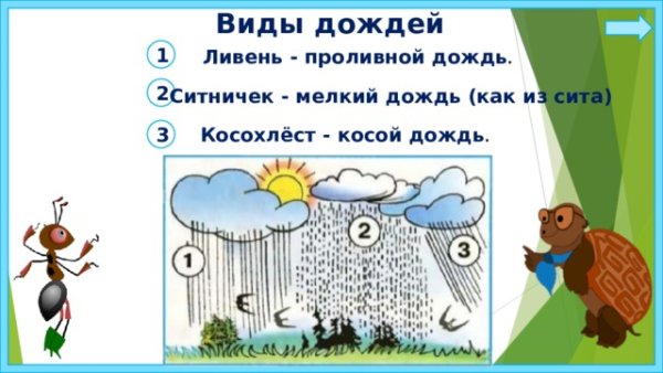 Дождь ситничек