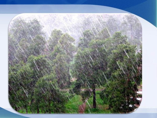 Косой дождь