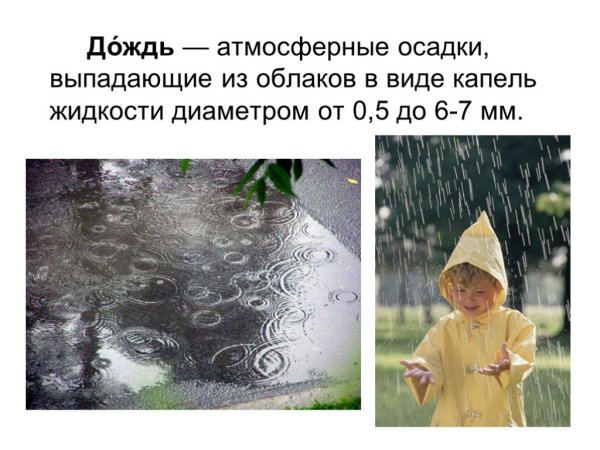 Ливень презентация