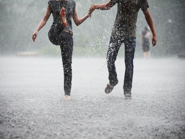 Прогулка под дождём