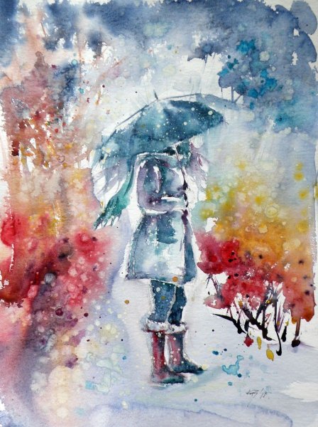 Сюжеты для рисования акварелью