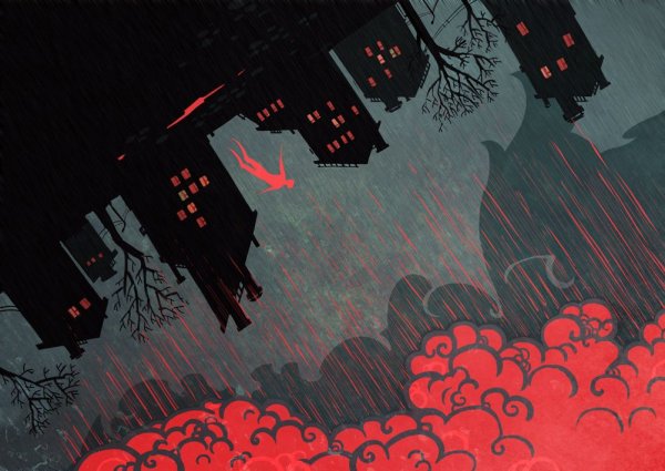 Кровавый дождь Эстетика