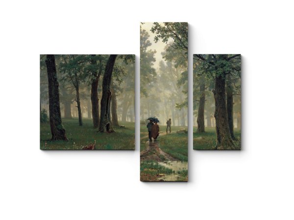 Дождь в Дубовом лесу Шишкин