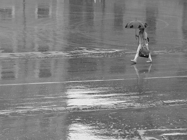 Анимация сильный дождь