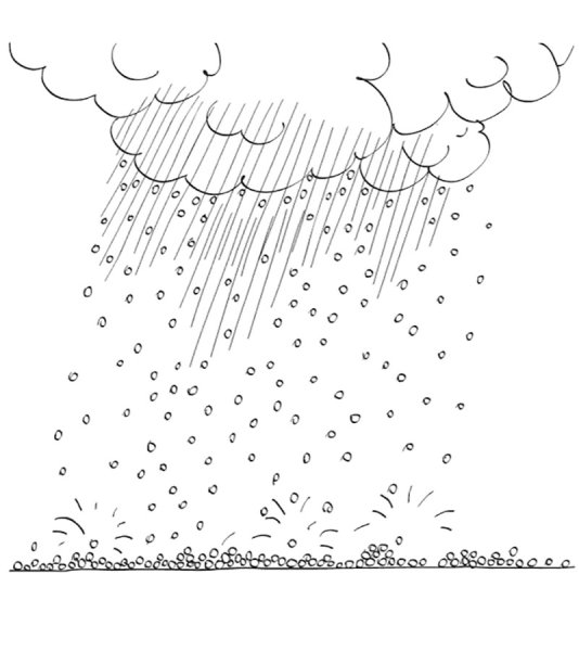 Туча раскраска для детей