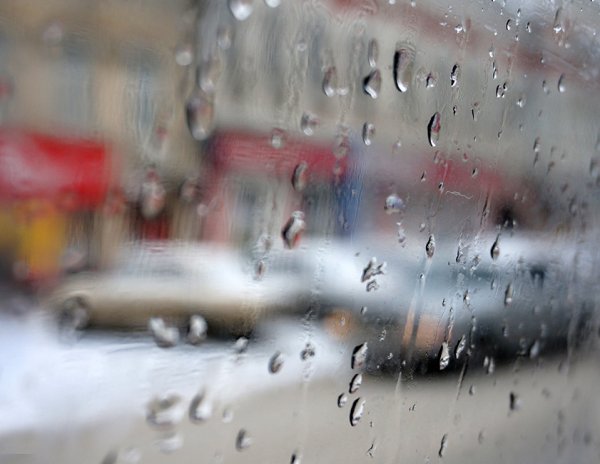 Дождик зимой