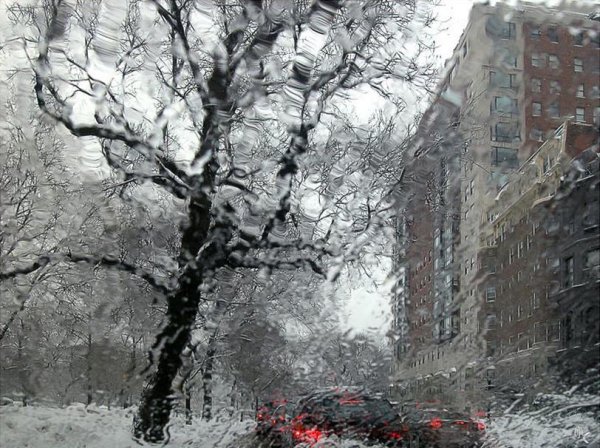 Дождь зимой