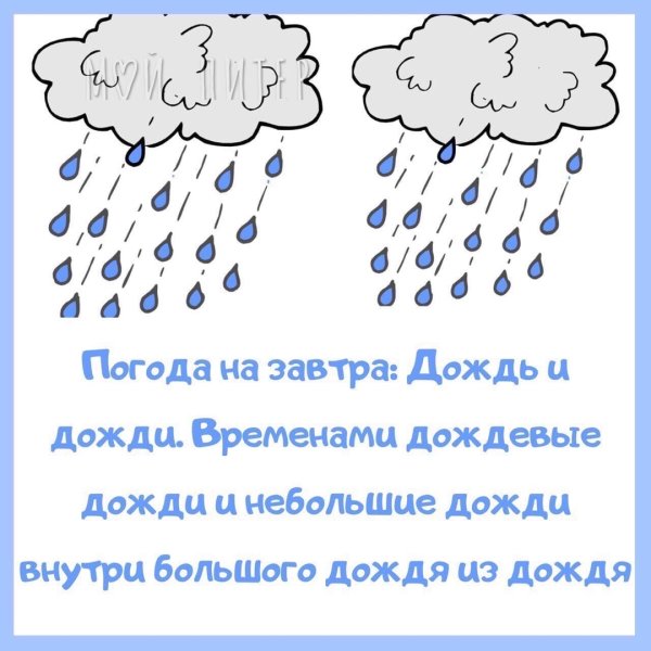 Поздравление с днем дождика