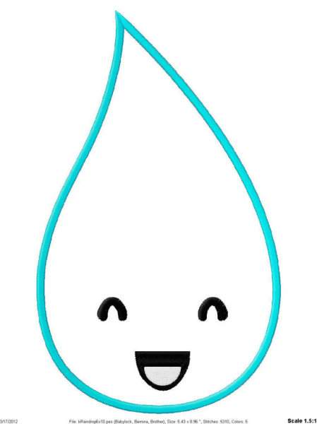 Дождик раскраска для детей