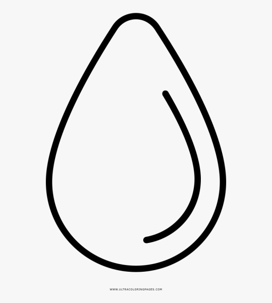 Форма капли для вырезания