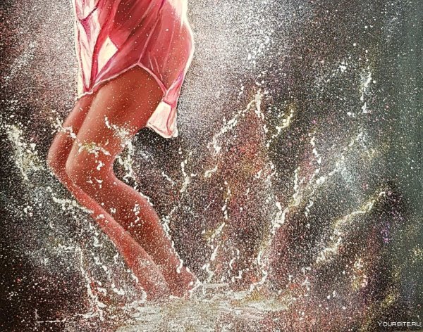 Вивиан Грин танцевать под дождём