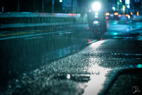 Дождь ночью