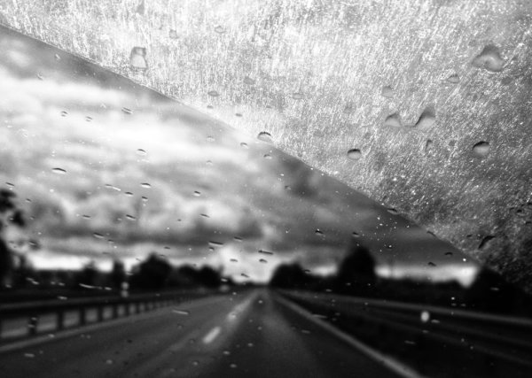 Дождливая дорога