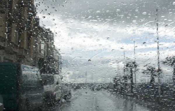 Дождь в городе