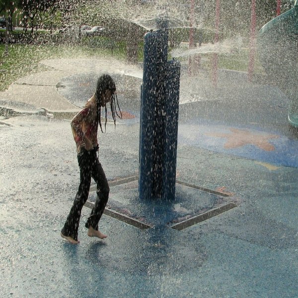 Промокла под дождем