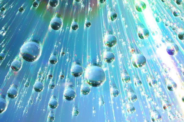 Капли падают