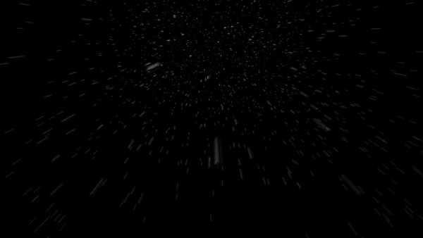 Дождь на черном фоне