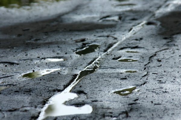 Следы дождя