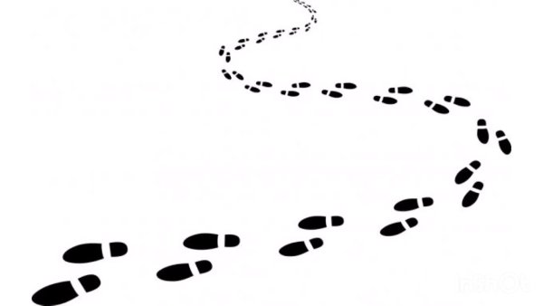 Дорожка из следов