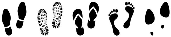 Отпечаток мужских туфлей