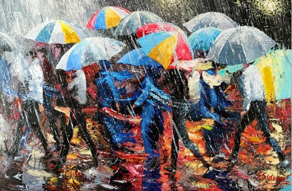 Станислав Сидоров художник дождь