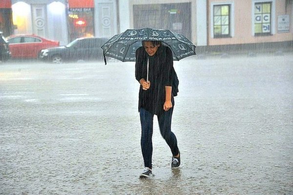 Сильный дождь