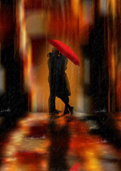 Осень под дождем