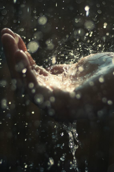 Капли дождя в ладошке