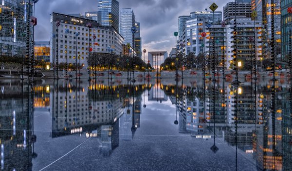 Город после дождя