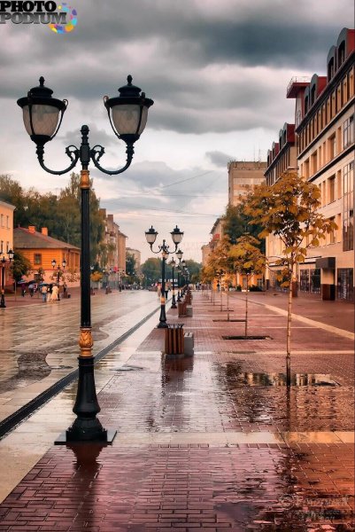 Улицы после дождя