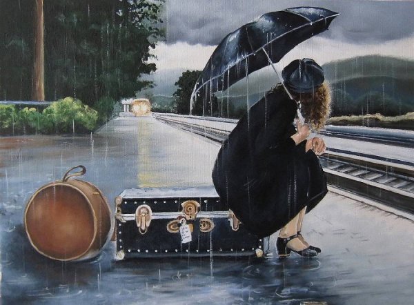 Чемодан картина