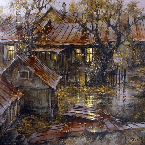 Саратовский художник Вячеслав Курсеев