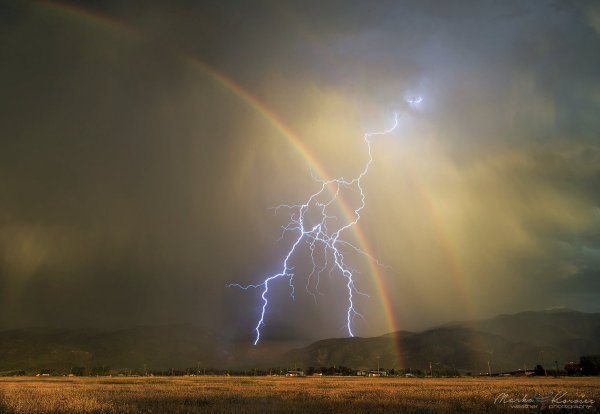 Гроза и дождь