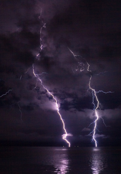 Ливень с грозой